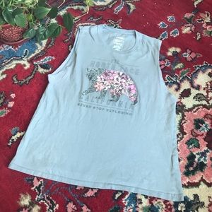 The North Face muscle tee